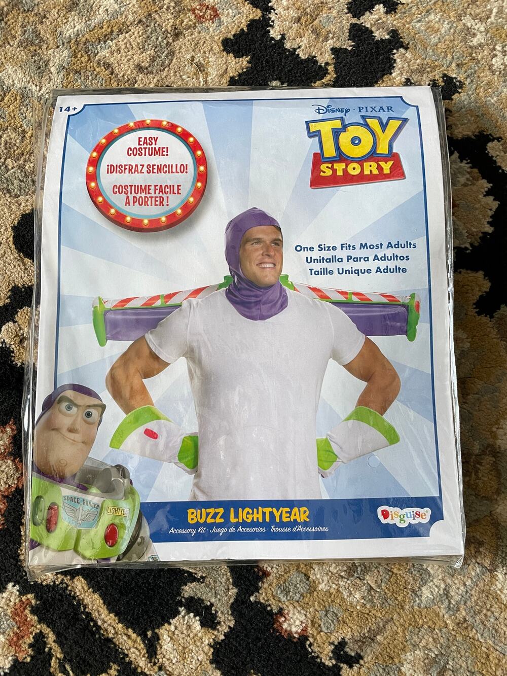 ADULT DISNEY TOY STORY BUZZ LIGHTYEAR HALLOWEEN COSTUME KIT DG23432